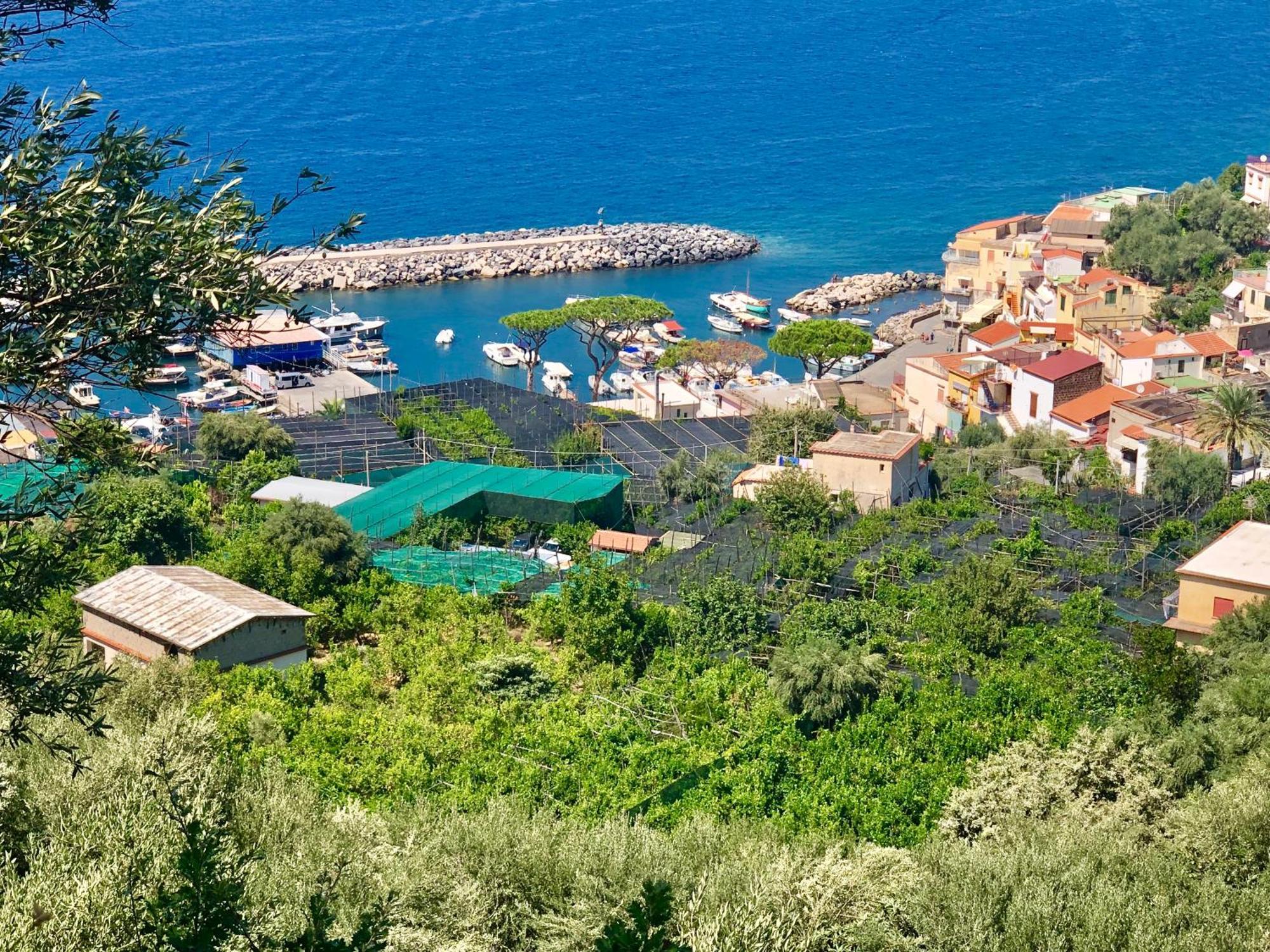 Apartamento Bilocale Panoramico “Lo Sguardo” Massa Lubrense Exterior foto