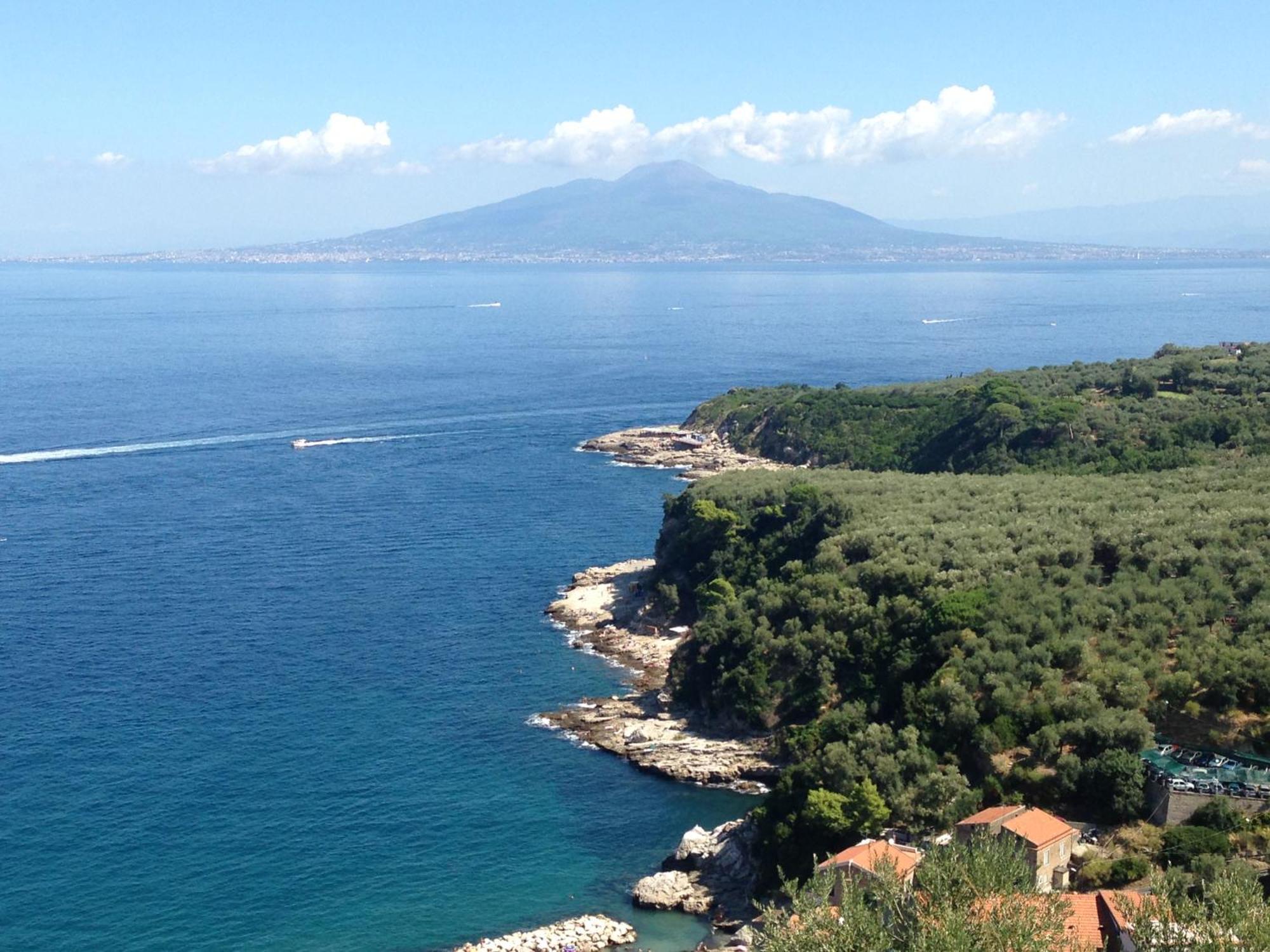 Apartamento Bilocale Panoramico “Lo Sguardo” Massa Lubrense Exterior foto