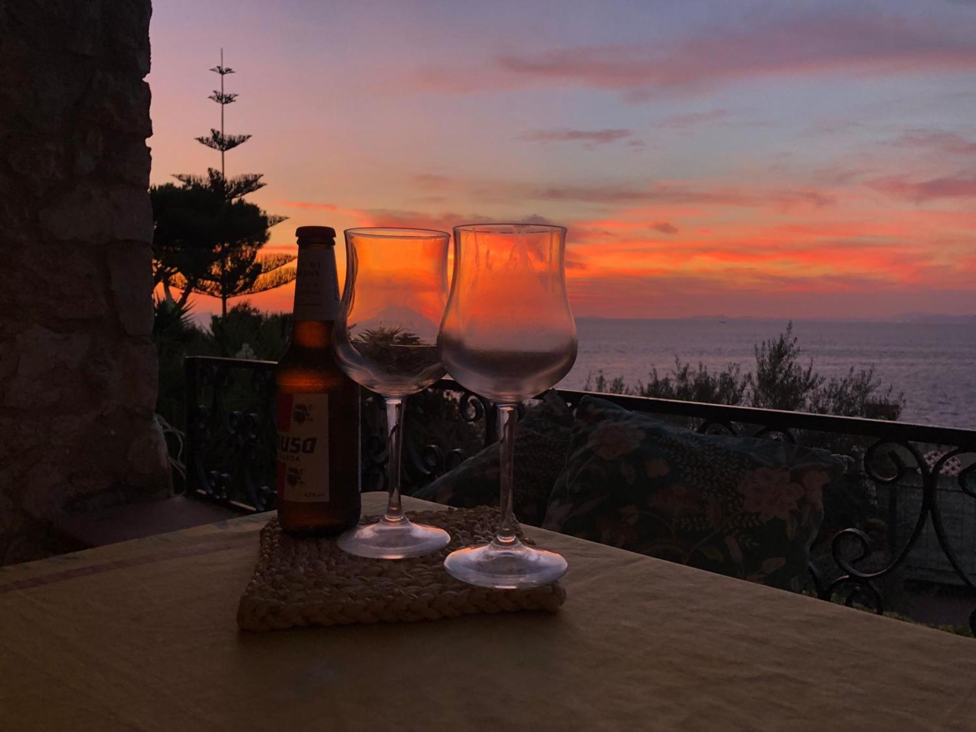Apartamento Bilocale Panoramico “Lo Sguardo” Massa Lubrense Exterior foto